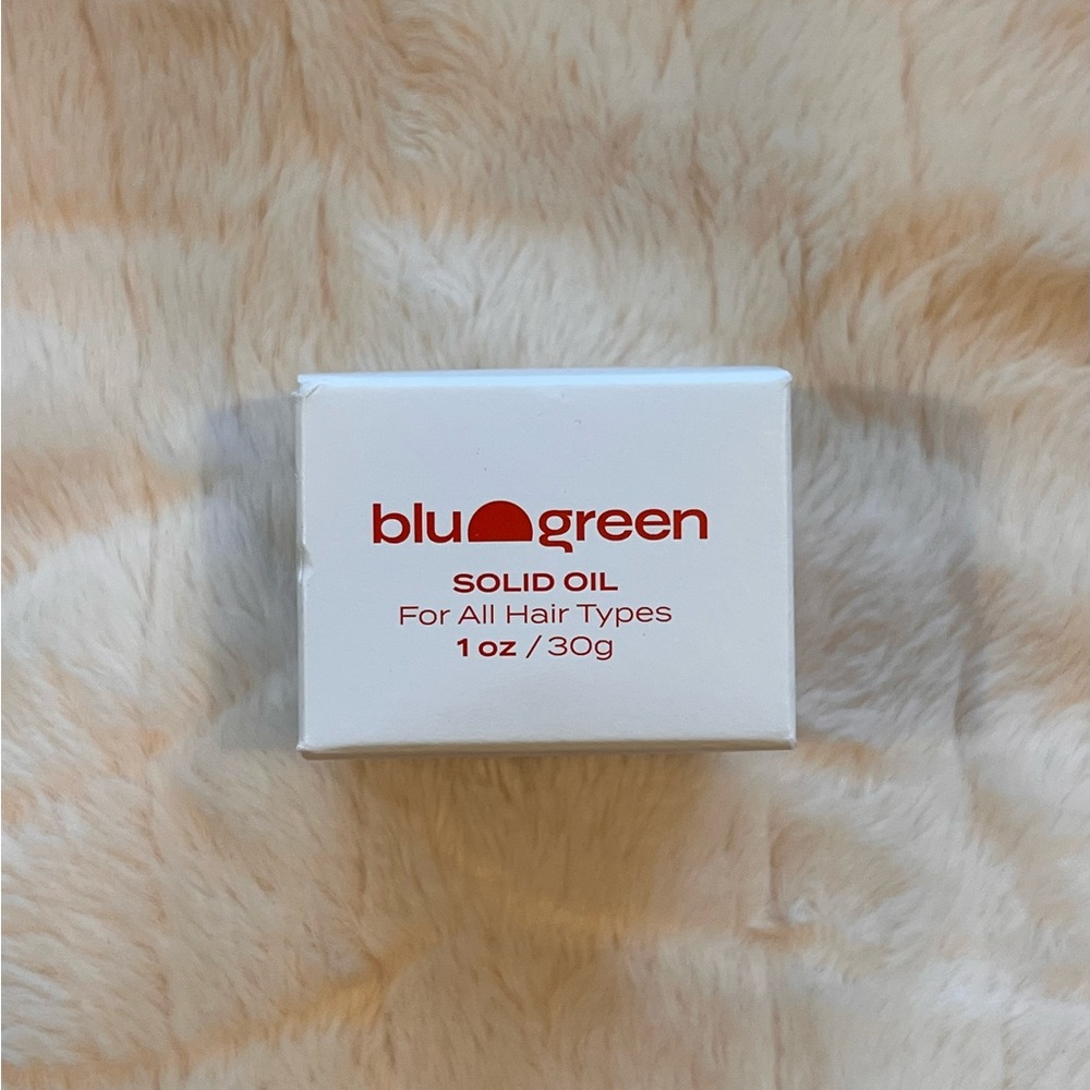 Blu Green Solid Oil for Hair